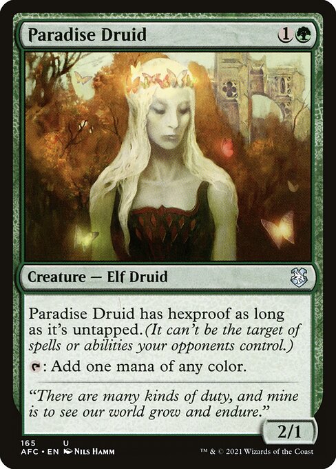 Paradise Druid — AFC 165