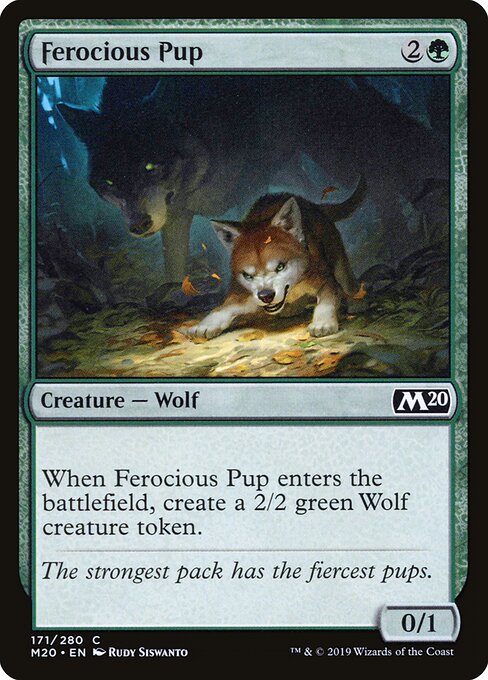 Ferocious Pup — M20 171