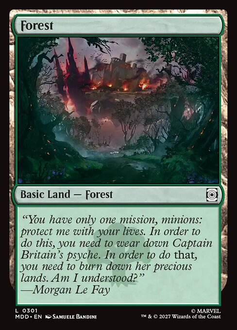 Forest x12 — MDD 301