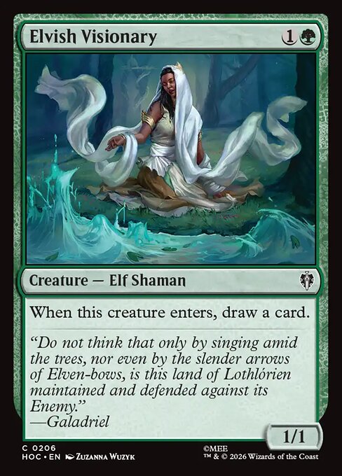 Elvish Visionary — HOC 206