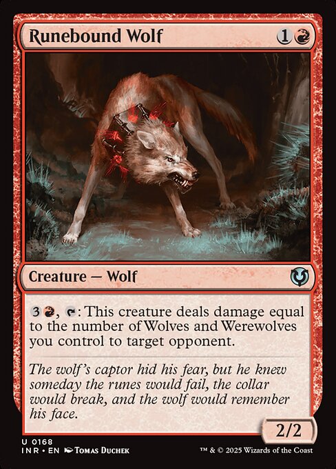 Runebound Wolf — INR 168