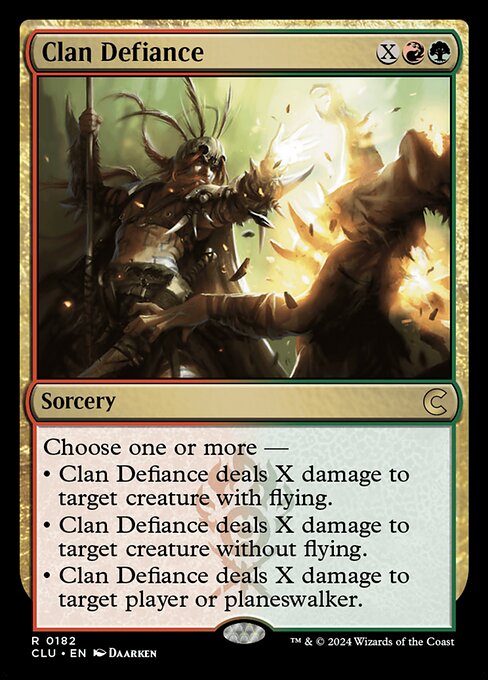 Clan Defiance — CLU 182