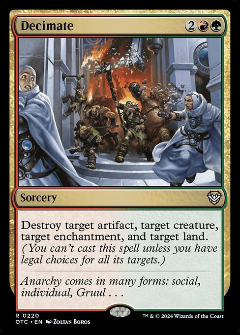 Decimate — OTC 220