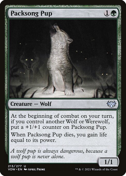 Packsong Pup — VOW 213