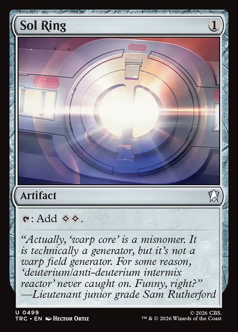 Sol Ring — TRC 499
